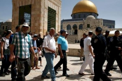 نفذوا جولات استفزازية..مستوطنون يقتحمون الأقصى..فيديو