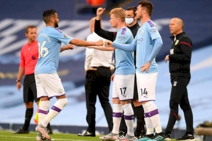 مانشستر سيتي يعلن إصابة محرز ولابورت بفيروس كورونا