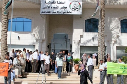 القضاة ممنوعون من دخول المحاكم بسطوة من السلطة في رام الله