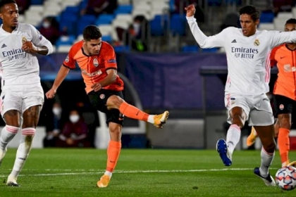 شاختاردونيتسك يفاجئ ريال مدريد ويُسقطه في عقر داره