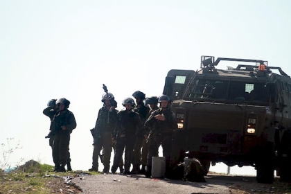 قوات الاحتلال تنصب كاميرات مراقبة في بلدة تقوع شرق بيت لحم