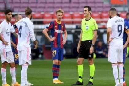 برشلونة يطالب بتسجيل صوتي يفضح حكم "الكلاسيكو"