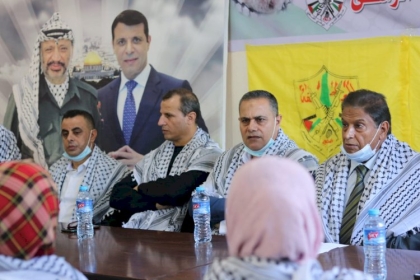 مجلس المرأة بحركة فتح في ساحة غزة في محافظة الوسطى ينظم لقاء سياسي في ذكرى استشهاد الرئيس #ياسر_عرفات