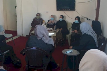 غزة: لقاء تثقيفي بعنوان "مناهضة العنف ضد المرأة"