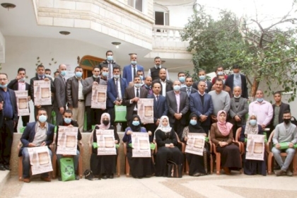 المكاتب الحركية بمحافظة رفح تدشن حملة " على خطى الياسر" ايذاناً ببدء الزيارات