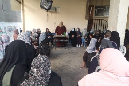 مجلس المرأة ينفذ ورشة توعوية بعنوان العنف ضد المرأة في المحافظة الوسطى