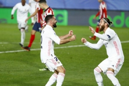 راموس يسجل رقما قياسيا مع فريقه "ديربي مدريد"