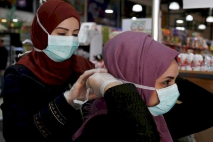 صورة - غزة: الخارطة الوبائية لمصابي "كورونا" اليوم الثلاثاء