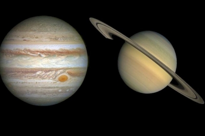 في حدث فلكي نادر: التقاء أكبر كوكبين في المنظومة الشمسية