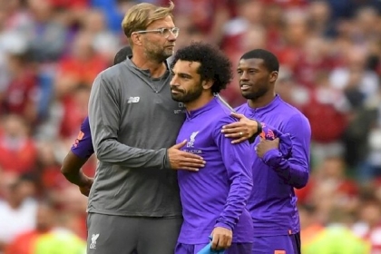 كلوب يتحدث عن مستقبل صلاح ويحدد موقفه من مشاركته في لقاء مانشستر الليلة