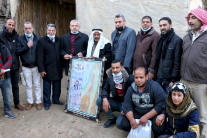 استكمال تنفيذ حملة "كلنا عائلة" لزيارة الوجهاء والمخاتير في محافظة خانيونس