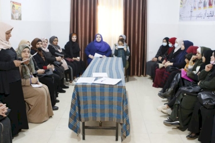 مجلس المرأة بمحافظة غزة بالتعاون مع مركز فلسطين للصدمة النفسية- بريطانيا ينفذ مشروع ( جلسات برنامج التركيز لدعم النفسي والاجتماعي) 