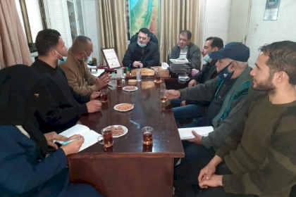 مجلس العمال ينفذ زيارة إلى مكتب العمل في محافظة رفح