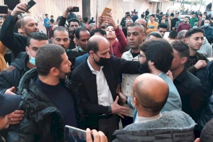 وصول القيادي في تيار الإصلاح الديمقراطي عبد الحكيم عوض إلى قطاع غزة #تيار_الاصلاح_حركة_فتح​