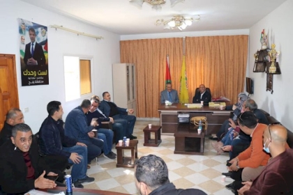 بالصور: حركة فتح بمحافظة رفح تُصدر تقريرها الأسبوعي حول أنشطتها