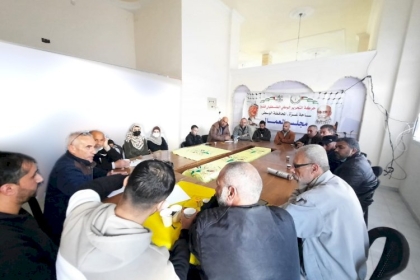 مجلس العمال في ساحة غزة ينظم لقاء بعنوان تطلعات العمال في المرحلة المقبلة