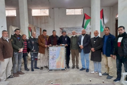 بالصور: محافظة رفح تستكمل تنفيذ حملة " كلنا عائلة " لزيارة الوجهاء والمخاتير