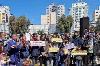 موظفو تفريغات 2005 يعلنون الاعتصام المفتوح للمطالبة بالتثبيت