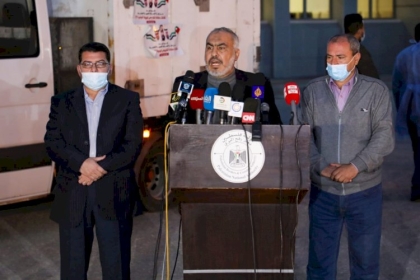 حمد يشكر القائد محمد دحلان ودولة الإمارات على جهودهما الكبيرة في دعم قطاع غزة