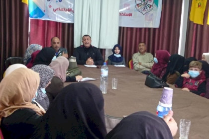لجنة المرأة العاملة تنظم لقاء حول «الانتخابات وآليات التفاعل ضمن لجانها العاملة» بمحافظة شمال غزة
