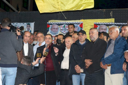 بالصور|| جماهير غفيرة تستقبل القيادي الفتحاوي رشيد أبو شباك في محافظة الشمال
