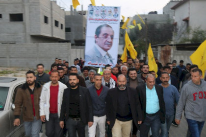 بالصور - وفود المهنئين تتوافد لليوم الثاني لتهنئة القائد الفتحاوي رشيد أبو شباك  بسلامة العودة لأرض الوطن