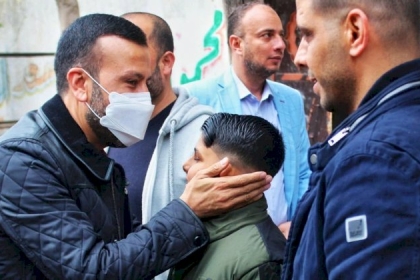 بالصور: تيار الإصلاح الديمقراطي في ساحة ومحافظة غزة  يزور عوائل الشهداء