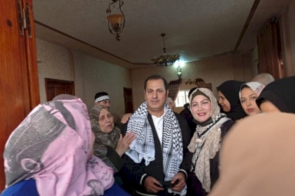 مجلس المرأة بمحافظة غزة يشارك في استقبال القائد ماهر مقداد
