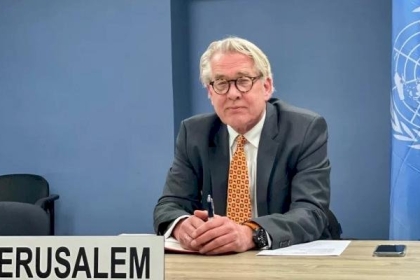 وينسلاند يؤكد الحاجة إلى تهيئة الأفق السياسي والعودة لمفاوضات هادفة لإنهاء الاحتلال الإسرائيلي