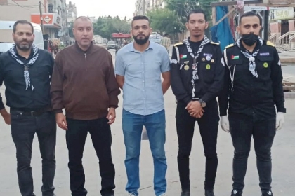 لجنة مستقبل وطن الكشفية في مجلس الشباب الفلسطيني بمحافظة الشمال تنهي فعاليات حملة افطار صائم
