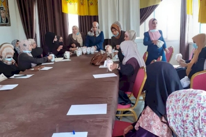 لجنة الخريجات في مجلس الشباب الفلسطيني بمحافظة الشمال تختتم دورة تدريبية بعنوان "الطاقة الإيجابية والضغوط النفسية"