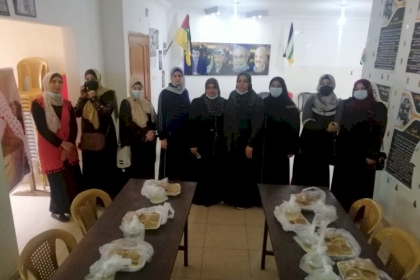 مجلس العمال بمحافظة غزة  ينفذ مبادرة إجتماعية بعنوان حلي فطورك