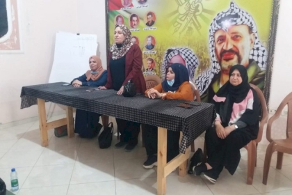 مجلس المرأة ساحة غزة ينفذ سلسلة من الزيارات ضمن مبادرة  سحورك علينا في محافظة  رفح