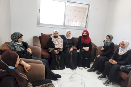 مجلس المرأة محافظة غزة ينفذ سلسلة من الزيارات ضمن مبادرة تحلايتك علينا
