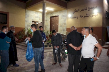 لجنة العلاقات العامة بمحافظة خانيونس تنفذ فعالية " افطار صائم "