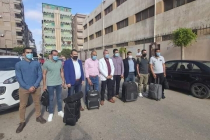 مساندة طبية من جمهورية مصر العربية للمصابين والجرحى جراء العدوان على غزة
