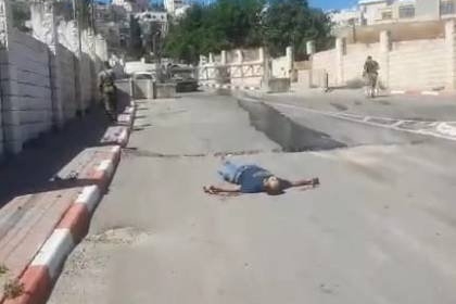 الصحة: استشهاد مواطن أطلق الاحتلال النار عليه في الخليل