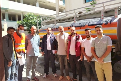  بلدية النصيرات تشكر تيار الإصلاح الديمقراطي  على إمدادها  ب5000 لتر سولار كمساعدة عاجلة لبلديات قطاع غزة