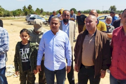 بالصور: تيار الإصلاح الديمقراطي يشارك في تشييع جنازة الشهيد محمود أبو جراد شمال قطاع غزة