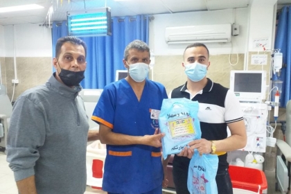 المكتب الحركي للأطباء والتمريض بمحافظة خانيونس ينفذان زيارة تفقدية للطواقم الطبية بمستشفيات المحافظة