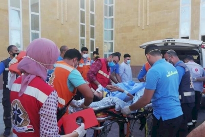 وصول 6 من الجرحى الفلسطينين لقطاع غزة عبر معبر رفح البري