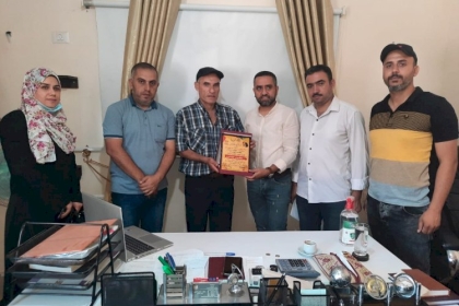 مجلس العمال في المحافظة الوسطى يزور مديرية العمل في دير البلح وذلك في إطار التعاون المشترك والمستمر بين الطرفين