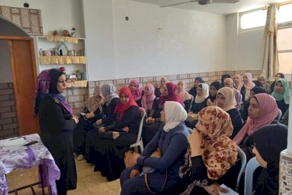 مجلس المرأة فى محافظة رفح يعقد أولى لقاءات دورة  تنمية قدرات الأعضاء