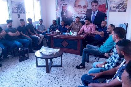 الشبيبة الفتحاوية بحركة فتح تنفذ لقاءً تنظيميًا لكوادرها في المحافظة الوسطى