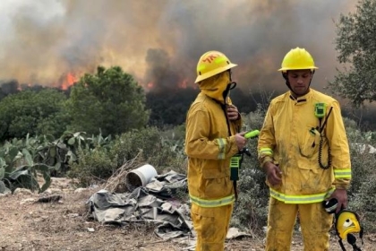 توقف حركة القطارات في حيفا بسبب الحرائق