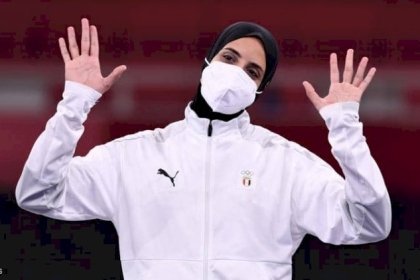 المصرية فريال عبد العزيز تحصد الميدالية الذهبية الأولى لمصر في أوليمبياد طوكيو