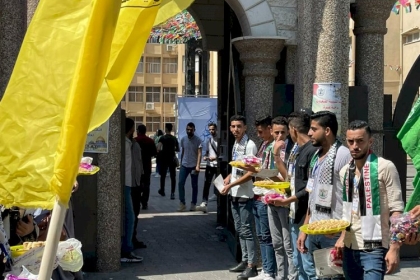 ''محدث بالصور''... الشبيبة الفتحاوية تستقبل الطلبة في كافة الجامعات  أول أيام التسجيل الجامعي