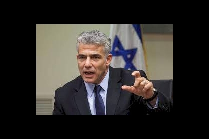يائير لابيد: لن نتسامح مع إطلاق الصواريخ من قطاع غزة