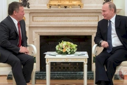 بوتين يلتقي الإثنين المقبل بالعاهل الأردني في موسكو