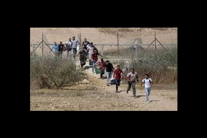 الاحتلال يطارد العمال ويحتجز العشرات منهم غرب فرعون جنوب طولكرم